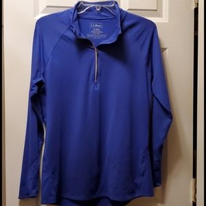 NWOT's LLBEAN Qrter Zip sz M